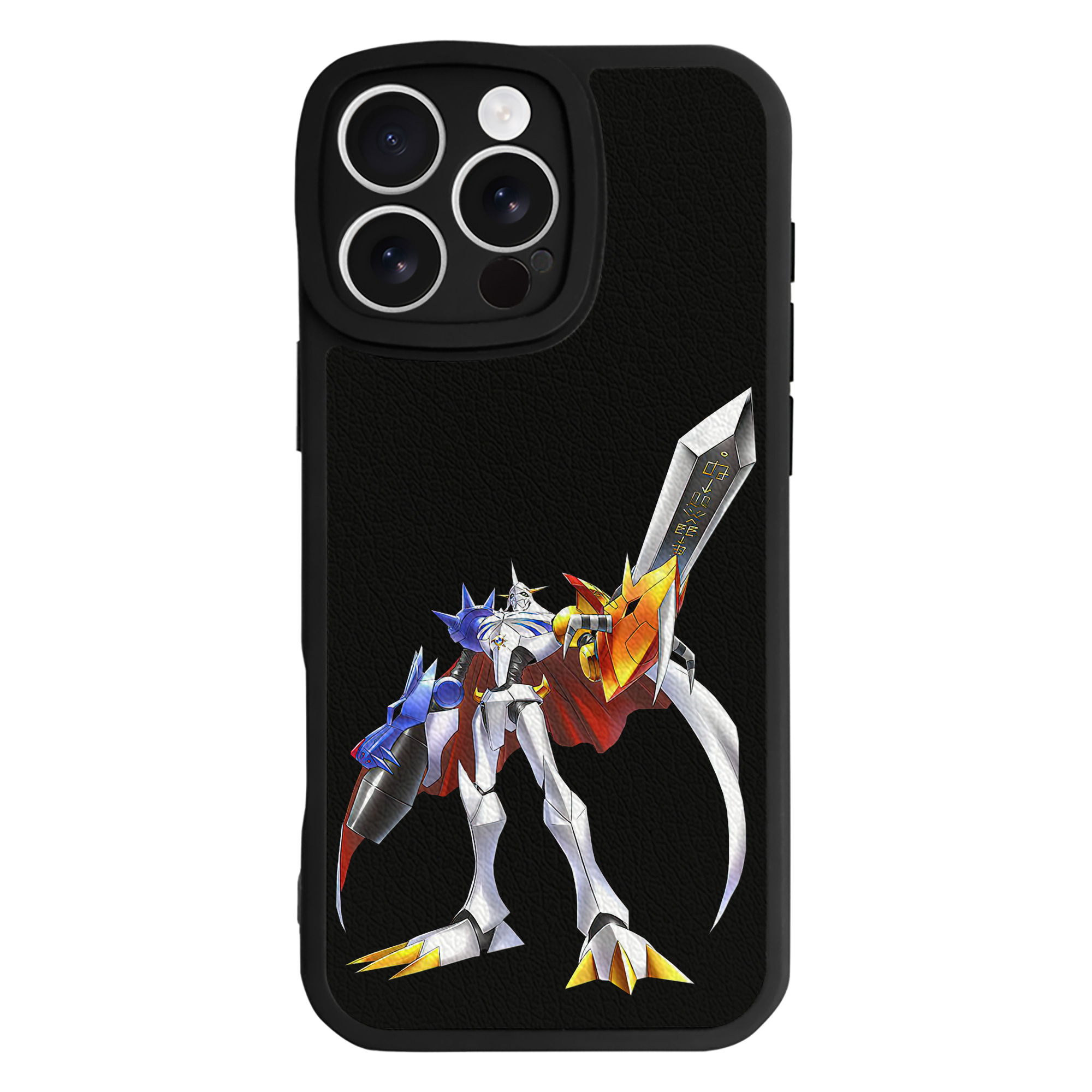 （画像用） Digimon デジタルモンスター/デジモン 【iPhone 16シリーズ対応】シリコンスマホケース（レザー調） 材質：シリコン
